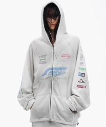 MASONPRINCE | オーバーサイズ レーシングデザイン ZIPパーカー WY6461【MASONPRINCE】【2025AW】(パーカー)