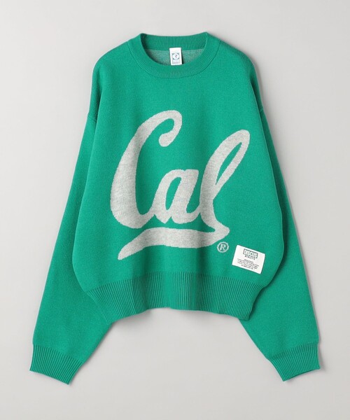 DISCUS ATHLETIC（ディスカス　アスレチック）の「【WEB限定・DISCUS（ディスカス）】 カレッジロゴジャガードニット③（ニット/セーター・レディース・オレンジ/ケリーグリーン・M/L）」の12枚目の写真