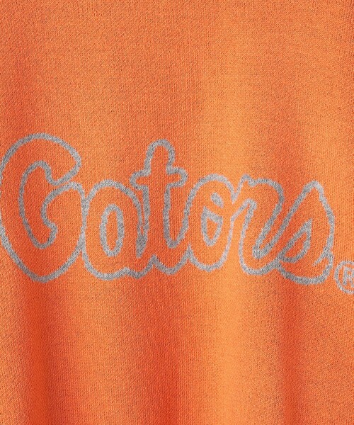DISCUS ATHLETIC（ディスカス　アスレチック）の「【WEB限定・DISCUS（ディスカス）】 カレッジロゴジャガードニット③（ニット/セーター・レディース・オレンジ/ケリーグリーン・M/L）」の22枚目の写真