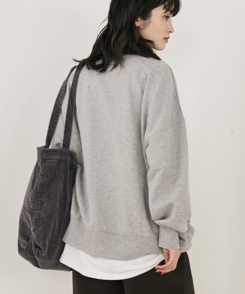 MERLOT（メルロー）の「アソートアニマルプリントスウェット（スウェット・レディース・グレー/ホワイト・FREE）」の16枚目の写真