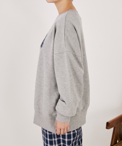 MERLOT（メルロー）の「アソートアニマルプリントスウェット（スウェット・レディース・グレー/ホワイト・FREE）」の21枚目の写真