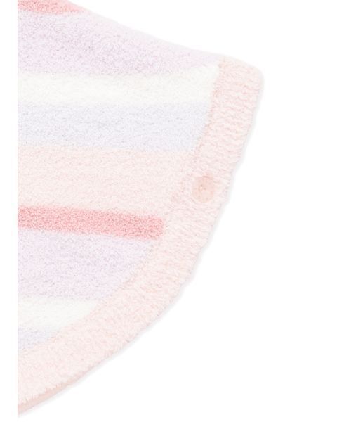 gelato pique(ジェラートピケ)の「【BABY】ベビモコカラフルボーダーポンチョ(ベビーパジャマ/スリーパー・キッズ・ブルー/ピンク・80)」の13枚目の写真