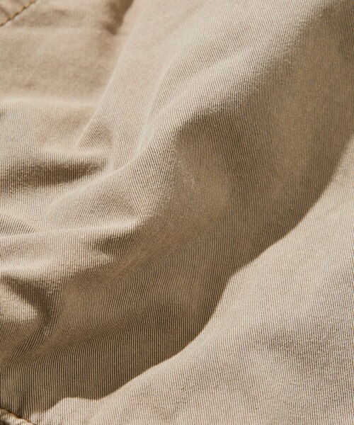 McGREGOR（マックレガー）の「McGREGOR COLLECTION/マックレガー コレクション オーバーダイ コットンナイロン パディング ドリズラージャケット（ブルゾン・メンズ・ベージュ/ブラック/レッド・MEDIUM/LARGE）」の19枚目の写真