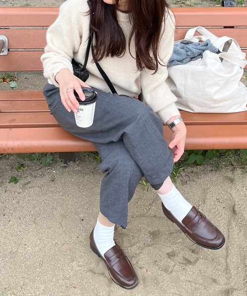 Flugge(フラッジー)の「コインローファー(その他シューズ・レディース・ブラック/ブラウン・24/23)」の20枚目の写真