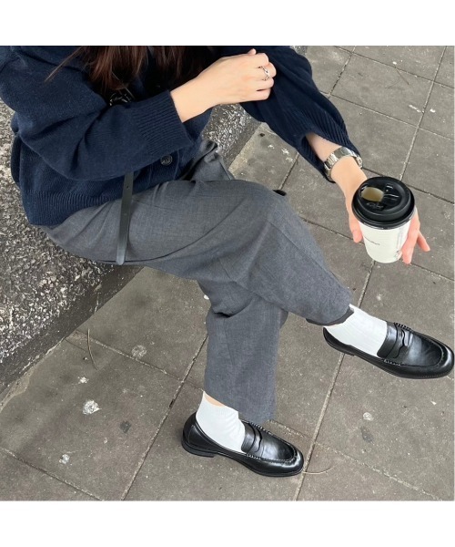 Flugge(フラッジー)の「コインローファー(その他シューズ・レディース・ブラック/ブラウン・24/23)」の22枚目の写真
