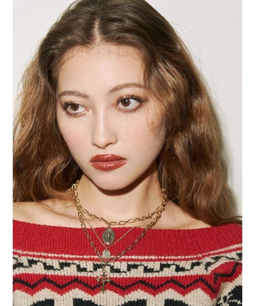 EVRIS（エヴリス）の「MIX CHARM 3連 ネックレス（ネックレス・レディース・シルバー/ゴールド・FREE）」の12枚目の写真