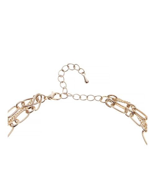 EVRIS（エヴリス）の「MIX CHARM 3連 ネックレス（ネックレス・レディース・シルバー/ゴールド・FREE）」の6枚目の写真