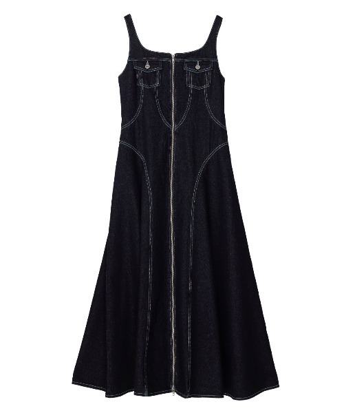 セール】BOLERO SET DENIM DRESS（ワンピース）｜Ameri（アメリ）の