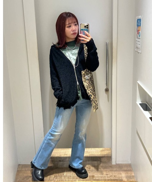 セール】MIXクラッシュダブルZIPフーディ/605960（パーカー