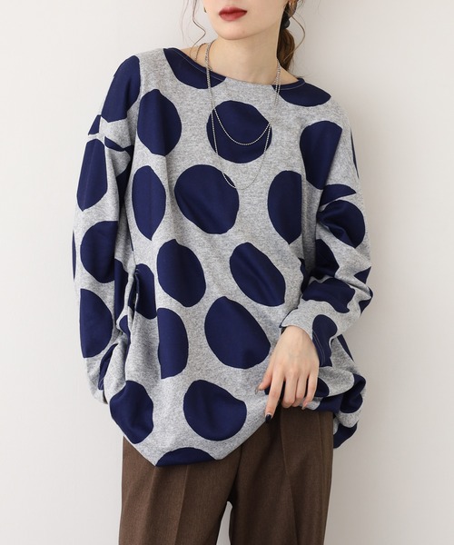 BARNDOOR(バーンドア)の「ニットソータック チュニック(チュニック・レディース・ベージュ系2/ネイビー系1/ベージュ系1/ベージュ系3・FREE)」の7枚目の写真