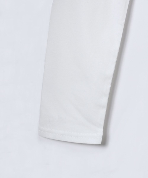 JEANASIS（ジーナシス）の「レースドッキングロンTEE/608975（Tシャツ/カットソー・レディース・ホワイト/ホワイト系その他/ブラック系その他/ブラック/ホワイト系その他2/ブラック系その他2・FREE）」の14枚目の写真