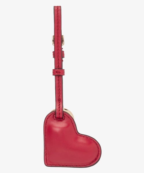 パフィー ハート レザー バッグ チャーム（キーホルダー）｜MICHAEL