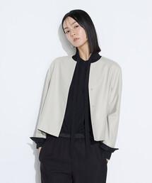 K.T KIYOKO TAKASE（キヨコタカセ）の「【セットアップ対応】ストレッチフラノノーカラージャケット（セットアップ）」