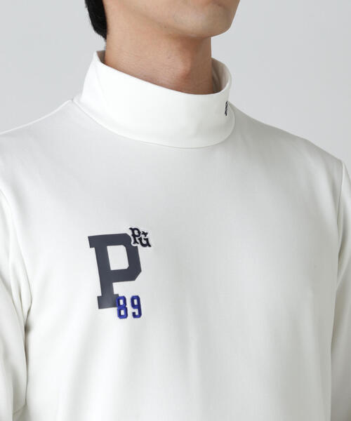 セール】スーパーファインウールフリース長袖ハイネックカットソー（T