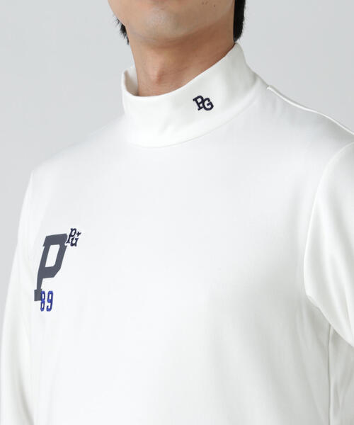 セール】スーパーファインウールフリース長袖ハイネックカットソー（T