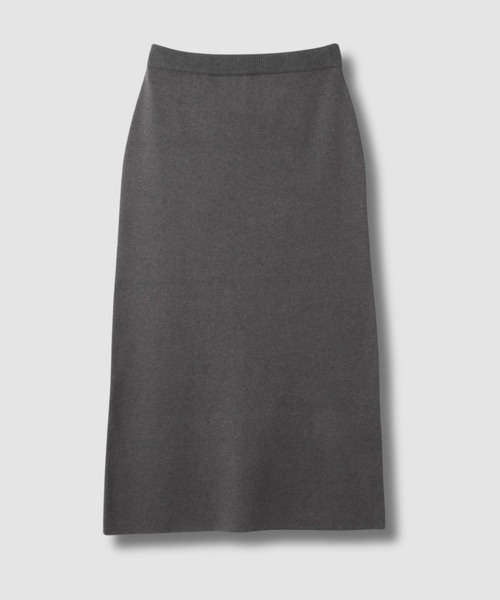 Mac-House(マックハウス)の「milli de l'air コンフィーズミラノリブナロースカート(スカート・レディース・ブラック/ダークグレー/ブラウン・L/M)」の14枚目の写真