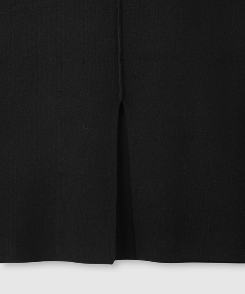 Mac-House(マックハウス)の「milli de l'air コンフィーズミラノリブナロースカート(スカート・レディース・ブラック/ダークグレー/ブラウン・L/M)」の6枚目の写真