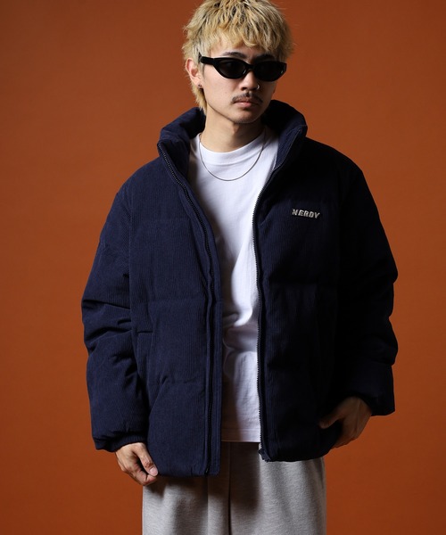 クロップドコーデュロイダウンジャケット（ダウンジャケット/コート