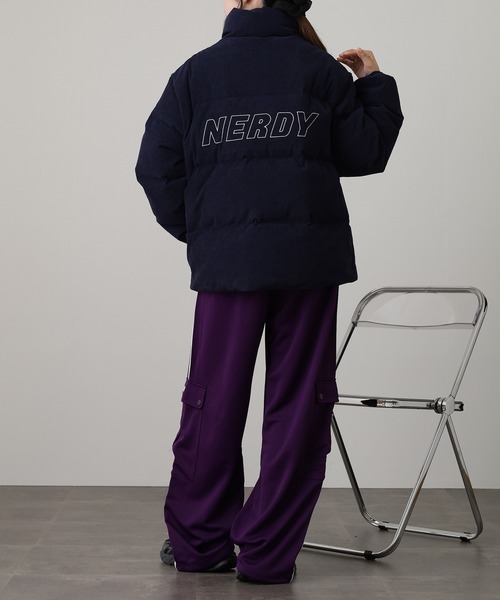 セール】クロップドコーデュロイダウンジャケット（ダウンジャケット