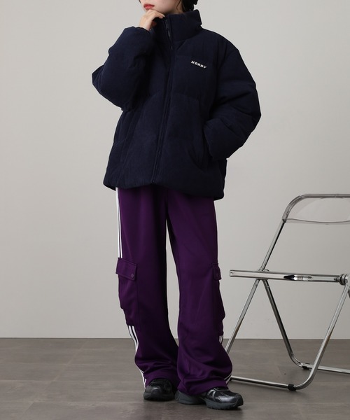 セール】クロップドコーデュロイダウンジャケット（ダウンジャケット