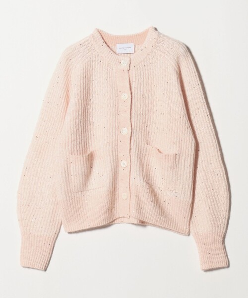 UNITED ARROWS（ユナイテッドアローズ）の「フラワー スパンコール カーディガン（カーディガン/ボレロ・レディース・オフホワイト/ライトピンク/ダークグレー・FREE）」の16枚目の写真