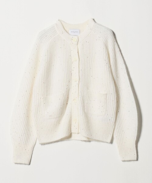 UNITED ARROWS（ユナイテッドアローズ）の「フラワー スパンコール カーディガン（カーディガン/ボレロ・レディース・オフホワイト/ライトピンク/ダークグレー・FREE）」の20枚目の写真