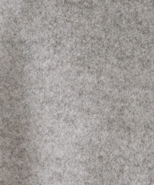 OPAQUE.CLIP（オペークドットクリップ）の「ウールライクメルトン ノーカラーコート【洗濯機OK】（ノーカラーコート・レディース・グレー/ブラック/ライトベージュ/ブラウン系その他5・36/38/40/42）」の12枚目の写真