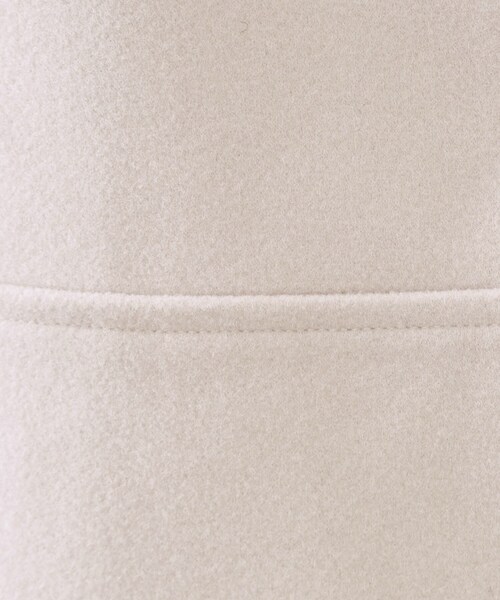 OPAQUE.CLIP（オペークドットクリップ）の「ウールライクメルトン ノーカラーコート【洗濯機OK】（ノーカラーコート・レディース・グレー/ブラック/ライトベージュ/ブラウン系その他5・36/38/40/42）」の16枚目の写真