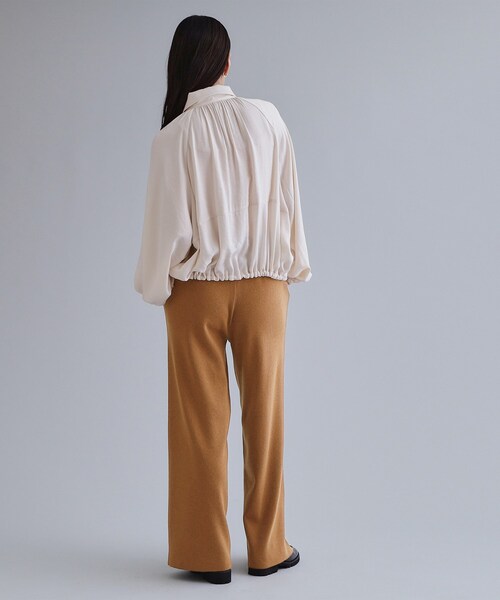 セール】【es】ニットワイドパンツ【洗濯機OK】（その他パンツ