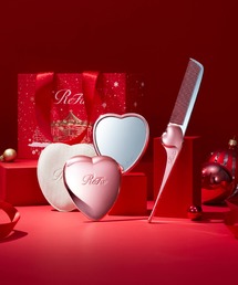 MTG（エムティージー）の「ReFa HEART COMB Aira＋ReFa HEART MIRROR＋ReFaショッパーワイドSS＋ReFaポストカード/リファ ハートコームアイラ＋リファ ハートコームミラー（ヘアケアキット/ギフトセット）」