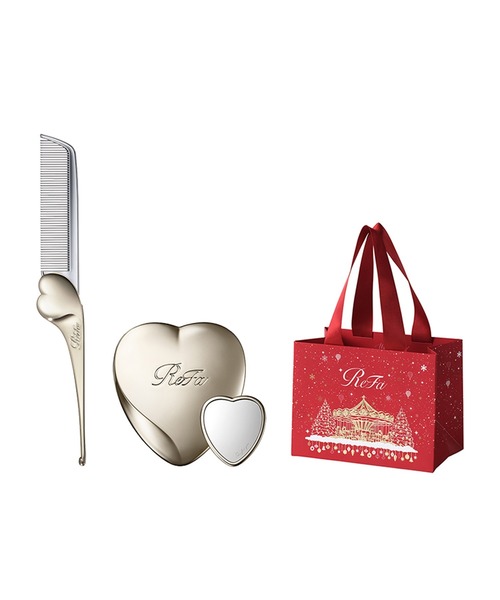 リファ ハートコームアイラ & ハートコームミラー &ホリデーショッパー