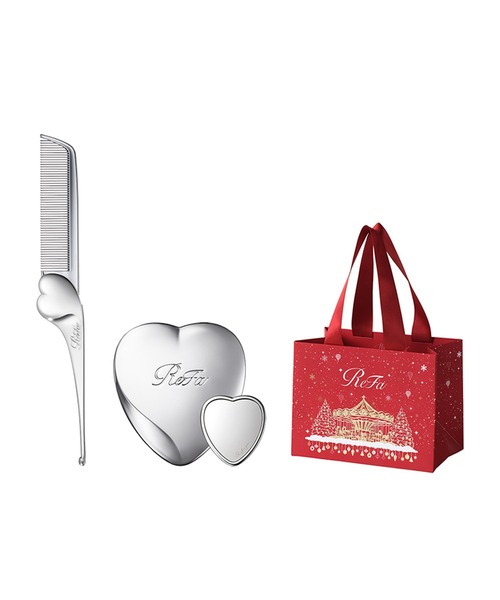 リファ ハートコームアイラ & ハートコームミラー &ホリデーショッパー