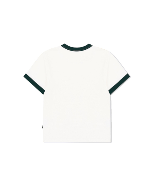 ESCAPEFROM(エスケープフロム)の「ハートEロゴプリントリングハーフTシャツグリーン(Tシャツ/カットソー・レディース・その他・LARGE/MEDIUM)」の3枚目の写真