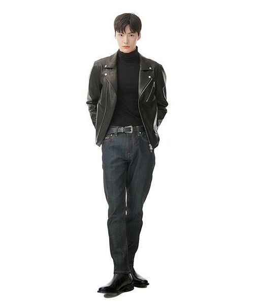 DOFFJASON(ドフジェーソン)の「プレミアムラムスキンベジタブル100ライダージャケット(ライダースジャケット・メンズ・その他・X-LARGE/XX-LARGE/MEDIUM/LARGE)」の15枚目の写真