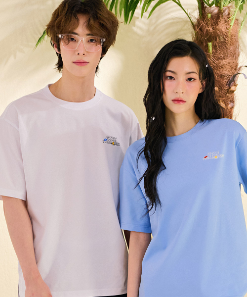 CHASECULT（チェイスカルト）の「共用バックプリントグラフィック半袖Tシャツ-DBRU5826D01（Tシャツ/カットソー・メンズ・ホワイト・90/100/105/95）」の2枚目の写真