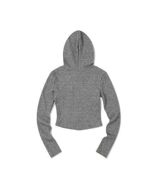 MOAA(モア)の「ダブルポケットクロップフーディニット(グレー)(パーカー・レディース・その他・SMALL/MEDIUM/LARGE)」の3枚目の写真