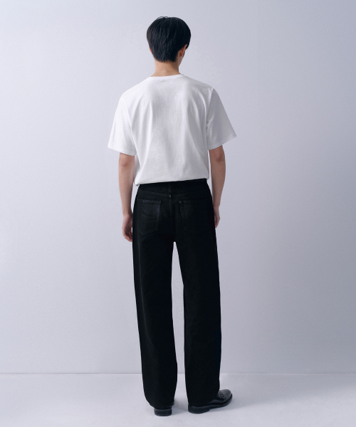 MUSINSA STANDARD（ムシンサスタンダード）の「レギュラーフィットデニムパンツ[ブラック]（デニムパンツ・メンズ・その他・40/31/33/26/27/28/29/38/42/36/34/32/30）」の4枚目の写真