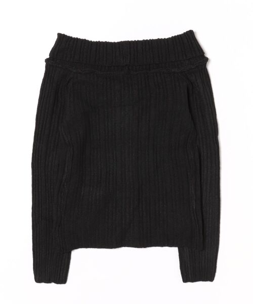 SpRay（スプレイ）の「オフタートルニット（ニット/セーター・レディース・チャコールグレー/ブラック/ライトグレー/ボルドー/ブラウン・FREE）」の6枚目の写真