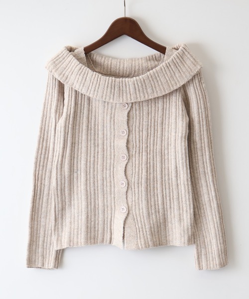 SpRay（スプレイ）の「オフタートルニット（ニット/セーター・レディース・チャコールグレー/ブラック/ライトグレー/ボルドー/ブラウン・FREE）」の21枚目の写真