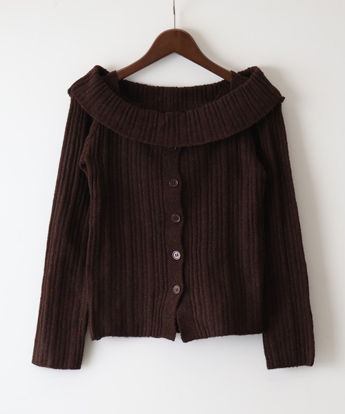 SpRay（スプレイ）の「オフタートルニット（ニット/セーター・レディース・チャコールグレー/ブラック/ライトグレー/ボルドー/ブラウン・FREE）」の22枚目の写真