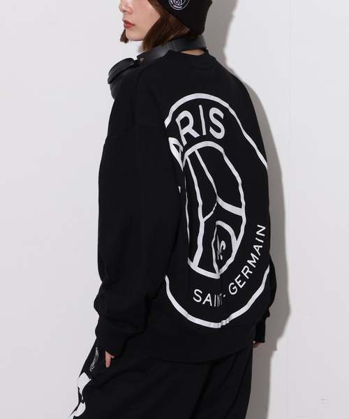 PARIS SAINT-GERMAIN(パリサンジェルマン)の「【Paris Saint-Germain/パリサンジェルマン】ロゴエンブレム スウェットセットアップ/上下セット(セットアップ・メンズ・スミクロ/ブラック・M/L/XL)」の6枚目の写真