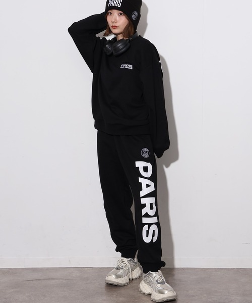 PARIS SAINT-GERMAIN(パリサンジェルマン)の「【Paris Saint-Germain/パリサンジェルマン】ロゴエンブレム スウェットセットアップ/上下セット(セットアップ・メンズ・スミクロ/ブラック・M/L/XL)」の9枚目の写真