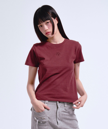 ミニ PRDA クルーネック Tシャツ ブラウン