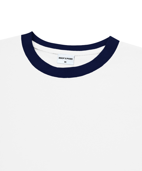 ESCAPEFROM(エスケープフロム)の「ドットスターブloomプリントリングハーフTシャツネイビー(Tシャツ/カットソー・レディース・その他・LARGE/MEDIUM)」の2枚目の写真