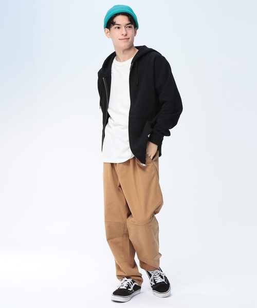 Goodwear(グッドウェア)の「Goodwear (グッドウェア) USAコットン レギュラーシルエット フルジップ パーカー メンズ レディース オールシーズン(パーカー・メンズ・グレー/ダークグレー/ブラック・M/L/LL)」の4枚目の写真