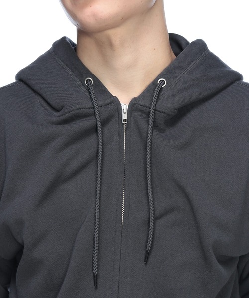 Goodwear(グッドウェア)の「Goodwear (グッドウェア) USAコットン レギュラーシルエット フルジップ パーカー メンズ レディース オールシーズン(パーカー・メンズ・グレー/ダークグレー/ブラック・M/L/LL)」の9枚目の写真