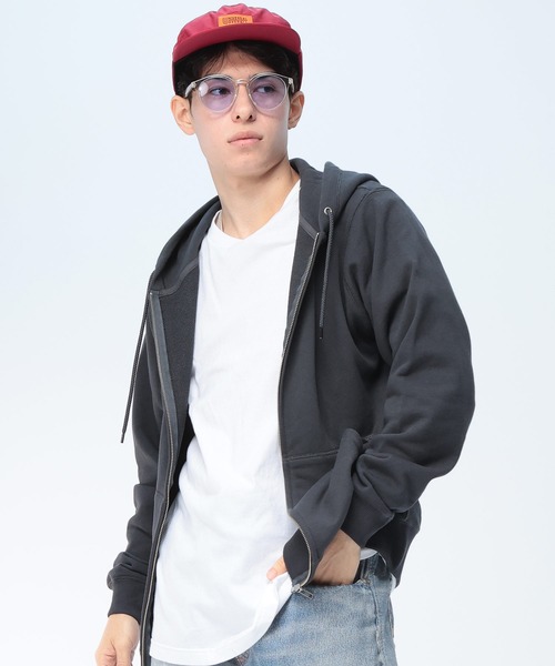 Goodwear(グッドウェア)の「Goodwear (グッドウェア) USAコットン レギュラーシルエット フルジップ パーカー メンズ レディース オールシーズン(パーカー・メンズ・グレー/ダークグレー/ブラック・M/L/LL)」の18枚目の写真