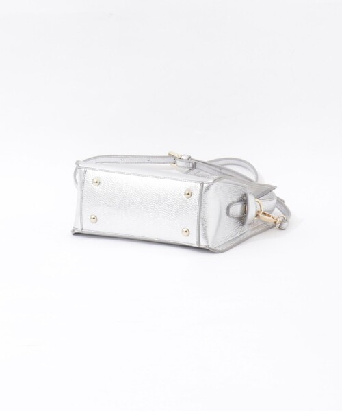 NOLLEY’S（ノーリーズ）の「HINERI Sバッグ（ショルダーバッグ・レディース・シルバー・FREE）」の4枚目の写真