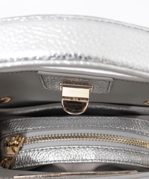 NOLLEY’S（ノーリーズ）の「HINERI Sバッグ（ショルダーバッグ・レディース・シルバー・FREE）」の21枚目の写真