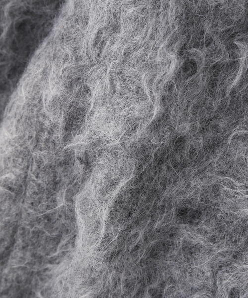 FREE'S MART（フリーズマート）の「◆〈ＭＦＭ〉シャギーダブルジャケット（テーラードジャケット・レディース・グレー/ベージュ・SMALL/MEDIUM）」の9枚目の写真